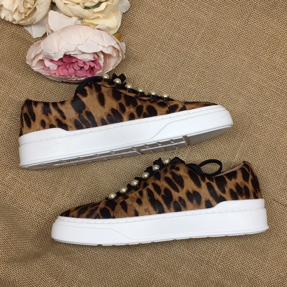 Stuart Weitzman Embellished Platform Sneakers 7 - Picture 5 of 8